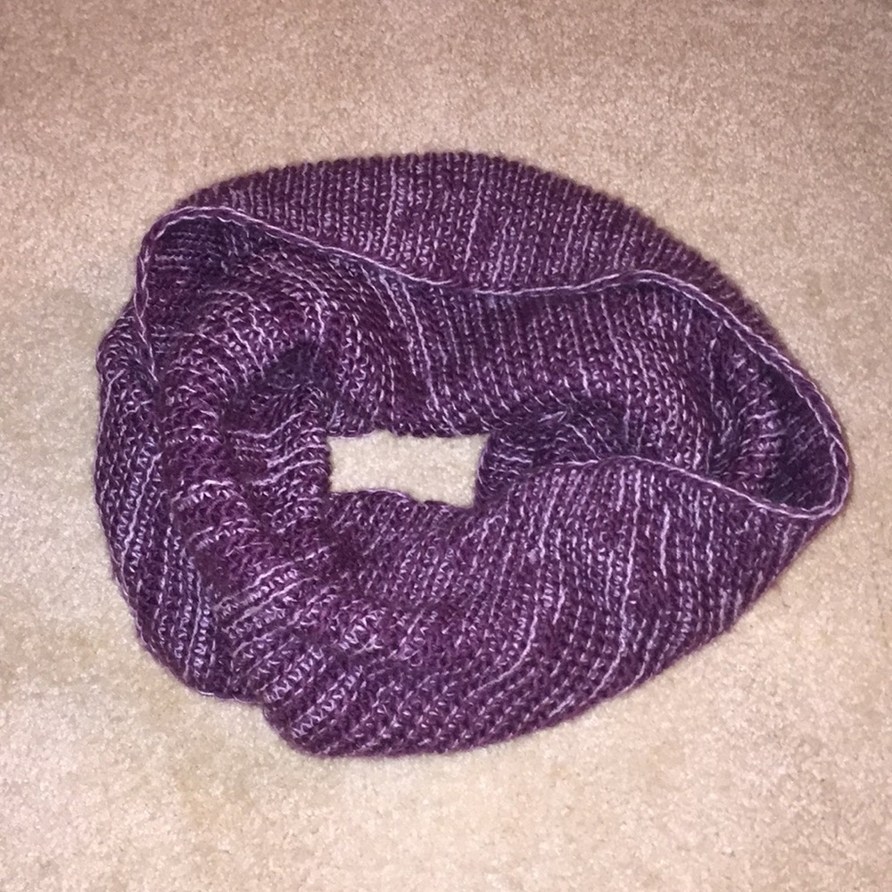 Purple scarf